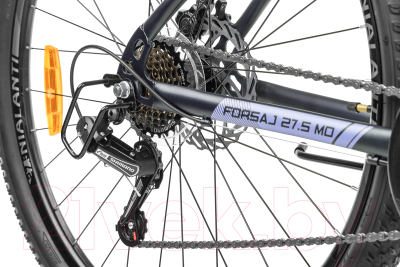 Велосипед Nialanti ForsaJ MD 27.5 2024 (17.5, графитовый матовый)