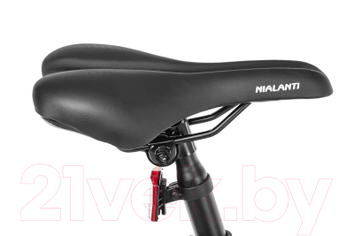 Велосипед Nialanti Stellar MD 26 2024 (13, черный/красный)