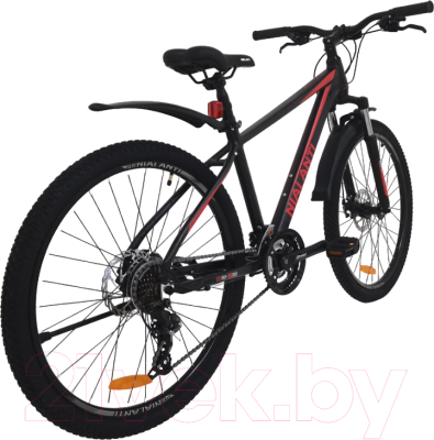 Велосипед Nialanti Stellar MD 26 2024 (13, черный/красный)