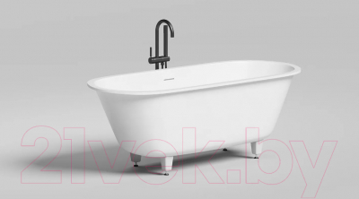 Ванна из искусственного мрамора Salini Ornella Axis Kit 170x75 / 103513M (S-Sense, матовый)