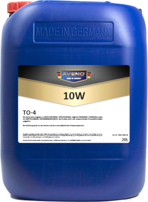 Трансмиссионное масло Aveno TO-4 SAE 10W / 0002-000118-020 (20л)