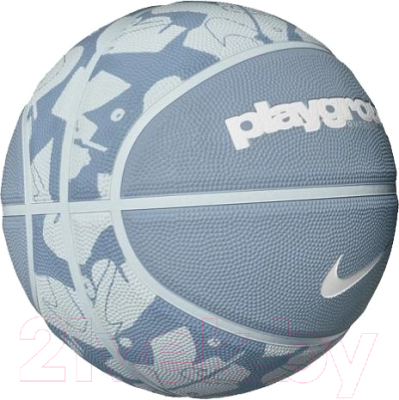 Баскетбольный мяч Nike Playground / N.100.4371.433.05 (размер 5, синий)