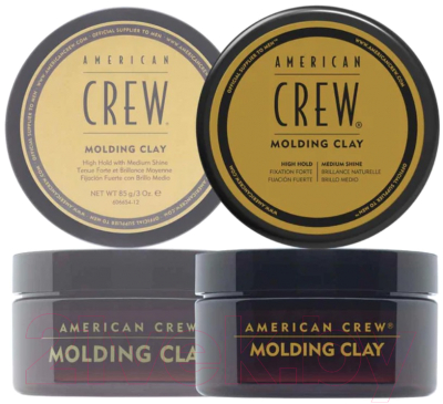 Изображение товара Глина для укладки волос American Crew Classic Molding Clay Формирующая сильной фиксации (85г)