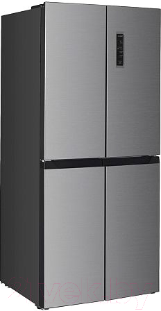 Холодильник с морозильником TECHNO FF4-73 SS