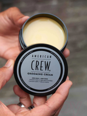 Крем для укладки волос American Crew Grooming Cream сильной фиксации Для волос и усов (85г)