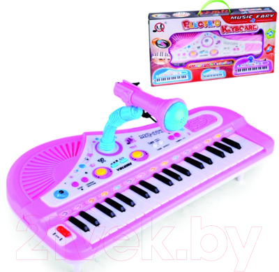 Музыкальная игрушка Top Goods Микрофон 3736-1 (розовый)