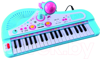 Музыкальная игрушка Top Goods Микрофон 3736-2 (голубой)