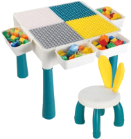 Комплект мебели с детским столом Top Goods С конструктором GH-63 - 