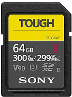 

Карта памяти, SD TOUGH UHS-II 64ГБ (SF64TG)
