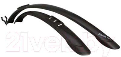 Крылья для велосипеда Zefal Trail Set / 2430 (черный)