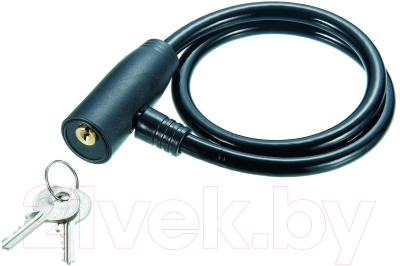 Велозамок Bike Attitude Cable Lock W/Bracket / DLK0-Y68386-0601 (черный )