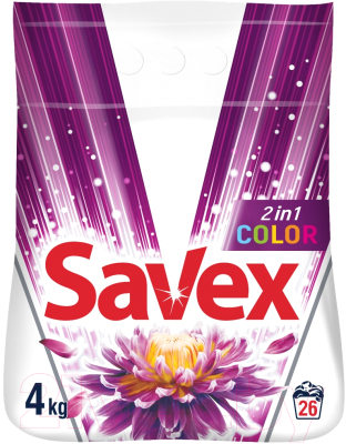 Стиральный порошок Savex Color Automat 2 в 1 (4кг)