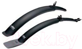 Крылья для велосипеда Bike Attitude F/R Fender Plastic W/Bracket / DFN0-655FRL-PFB01 (черный)