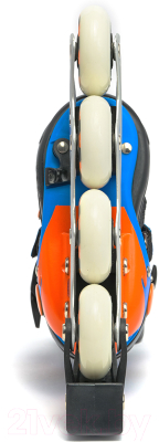 Роликовые коньки Action PW-132B-35 (XS, оранжевый/синий)