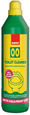 Чистящее средство для унитаза Sano 00 Toilet Bowl Cleaner (1л)