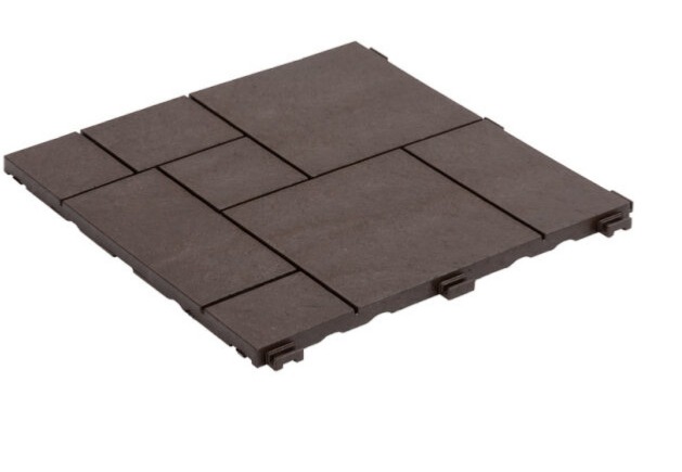 Плитка садовая Multy Home Stone Mosaic EU5100303 (кофейный) — фото 5