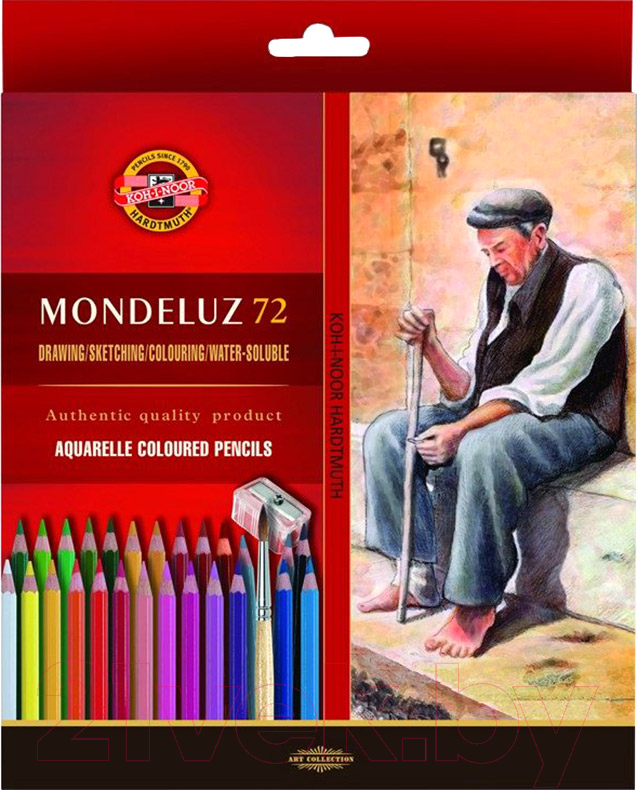 Набор акварельных карандашей Koh-i-Noor Mondeluz Old Man / 3714072003KZ