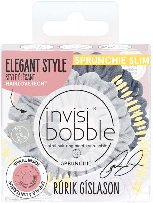 Набор резинок для волос Invisibobble Sprunchie Slim Feelin Greyt