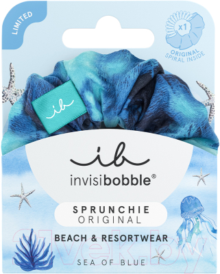 Резинка для волос Invisibobble Sprunchie Bikini Sea of Blues