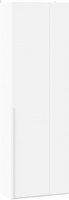 Шкаф ТриЯ Порто СМ-393.07.231 с 1 глухой дверью (белый жемчуг/белый софт) - 