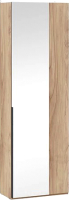 Шкаф ТриЯ Порто СМ-393.07.232 с 1 зеркальной дверью (яблоня беллуно/графит) - 