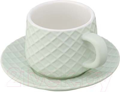 Чашка с блюдцем Liberty Jones Marshmallow / LJ000081 (мятный)