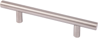 Ручка для мебели AKS Релинговая 160/220 (сталь) - 