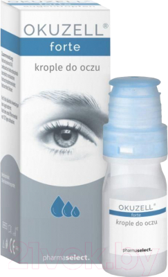 Капли для глаз Okuzell Forte (10мл)