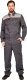 Комплект рабочей одежды Урарту Фаворит-К п/к (р.52-54/182-188, серый) - 