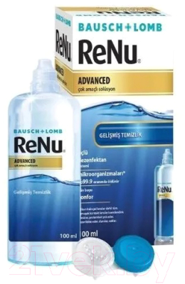 Раствор для линз ReNu Advanced с контейнером (100мл)
