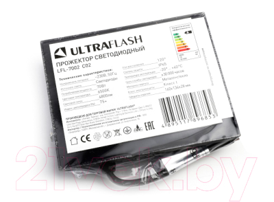 Прожектор Ultraflash LFL-7002 C02 (черный)