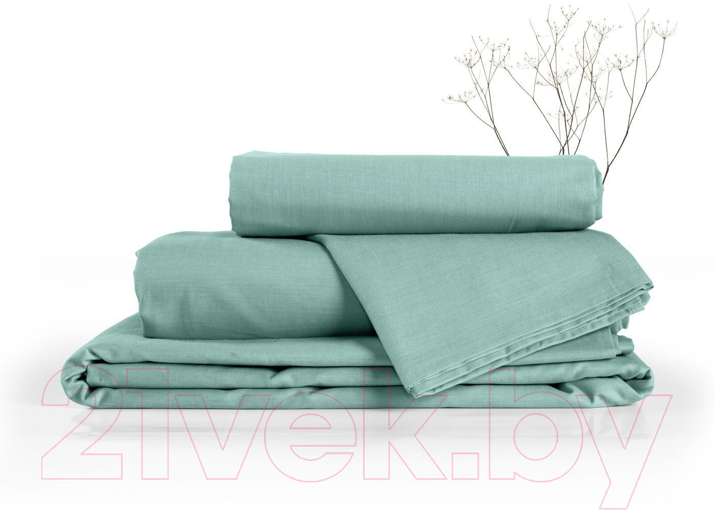 Пододеяльник Verossa 148x215 / 776120 (Melange Emerald) — фото 4