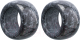 Набор колец для салфеток Liberty Jones Marm / LJ000030 (2шт, черный мрамор) - 