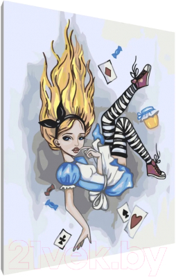 Картина по номерам PaintLine Алиса