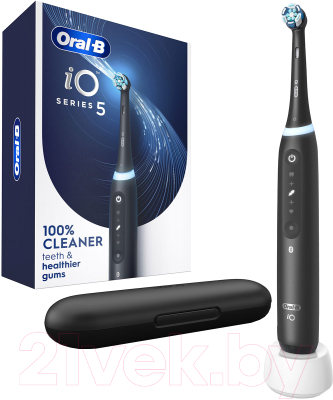 Электрическая зубная щетка Oral-B iO5 Magnetic Black