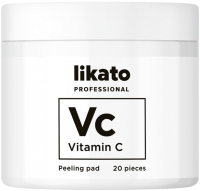 Пэд для лица Likato Professional Professional Для совершенной кожи с AHА-кислотами и витамином С (80мл) - 