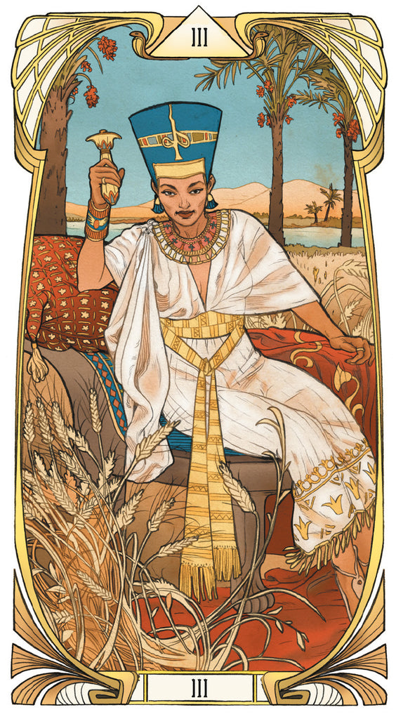 Гадальные карты Lo Scarabeo Egyptian Art Nouveau Tarot Cards EX293 — фото 2