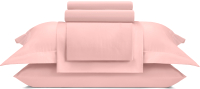 Комплект постельного белья Arya Vip Сатин Евро / 8680943230942 (розовый) - 