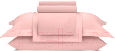 Комплект постельного белья Arya Vip Сатин Семейное / 8680943231062 (розовый)