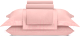 Комплект постельного белья Arya Vip Сатин Семейное / 8680943231062 (розовый) - 