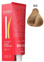 Крем-краска для волос Kadus Интенсивное тонирование 8/0 (60мл, светлый блонд) - 