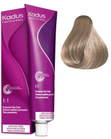Крем-краска для волос Kadus Стойкая 9/16 (60мл, очень светлый блонд пепельно-фиолетовый) - 