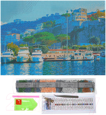 Набор алмазной вышивки MultiArt Монако / AM30X40-MULTI43