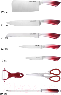 Набор ножей Lenardi 196-007