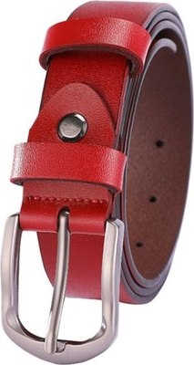 Ремень женский Ezcase Koloss Agnia 2 / K6.11red (красный)