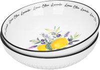 Набор суповых тарелок Fissman Provence / 13625 (2шт) - 