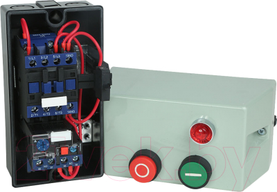 Пускатель магнитный КЭАЗ ПМЛ-1230-10А-380AC-(1А-1.6А)-УХЛ3-Б / 295441