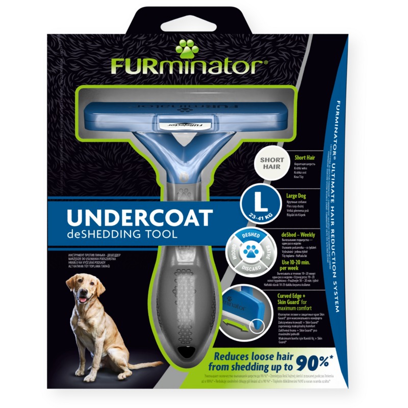 Фурминатор для животных FURminator Dog Undercoat L Short Hair 12 YA — фото 4