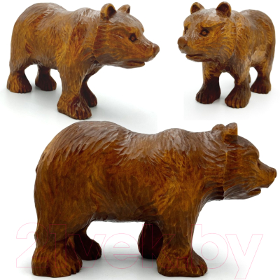 Статуэтка Брестская Фабрика Сувениров Медведь / r_bear (коричневый)