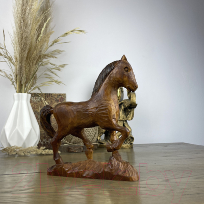 Изображение товара Статуэтка Брестская Фабрика Сувениров Лошадь Пржевальского / r_horse2 (коричневый)